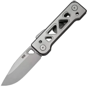 We Knife Tyro Superlock Knife - Grey Titanium