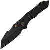 We Knife High-Fin XL Black Titanium/Black Stonewash