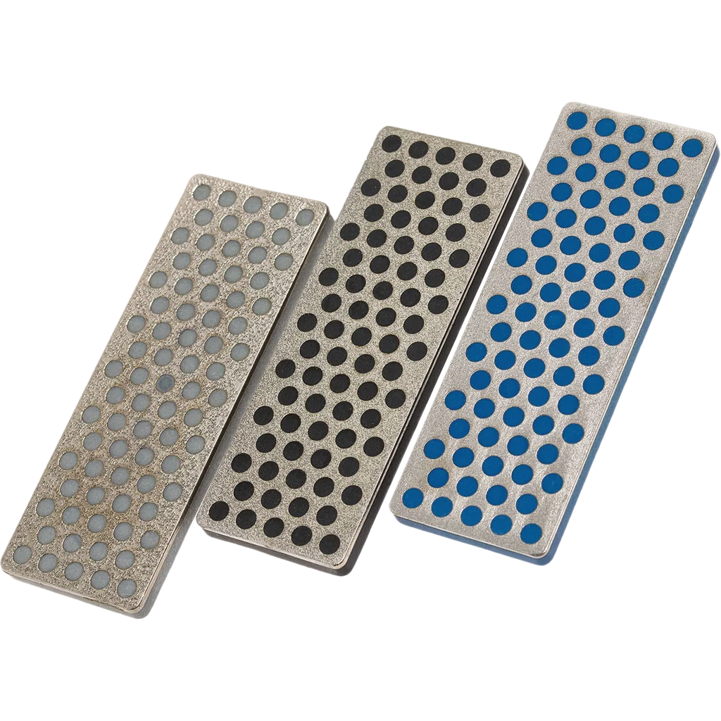 DMT 70 mm Mini Diamond Ski & Snowboard Stone - Kit of 3 stones XX,X,C