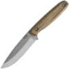 ZA-PAS Wave, X50CrMoV15, Ash Wood Handle & Black Leather Sheath