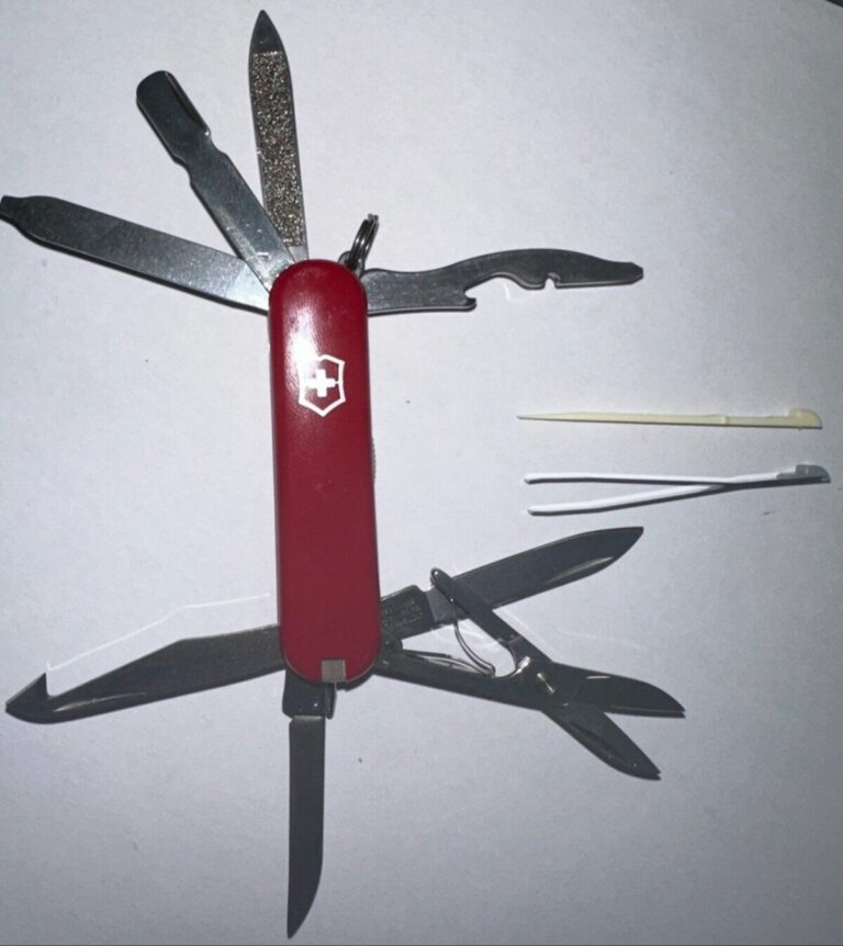 Victorinox Mini Champ Red (S&D Grade - Handle: B, Blades & Tools: A)