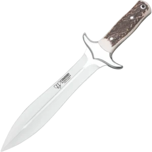 Cudeman Deer Stag Spear Point Hunting Knife 104-C