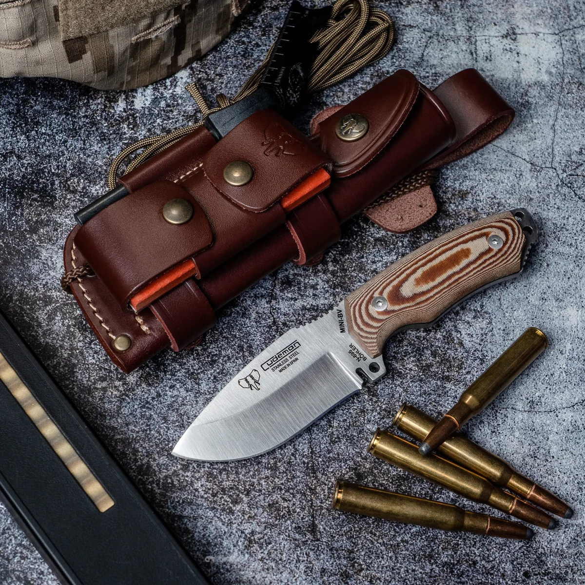 Cudeman Mini Green Beret Survival Knife - Image 2