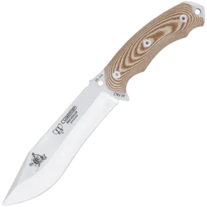 Cudeman JJSK-2 Survival Knife Brown w/Kit