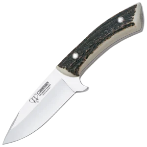 Cudeman Polished Deer Stag Handle Skinner