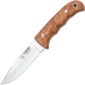 Cudeman Olive Wood Bushcraft Knife 147-L