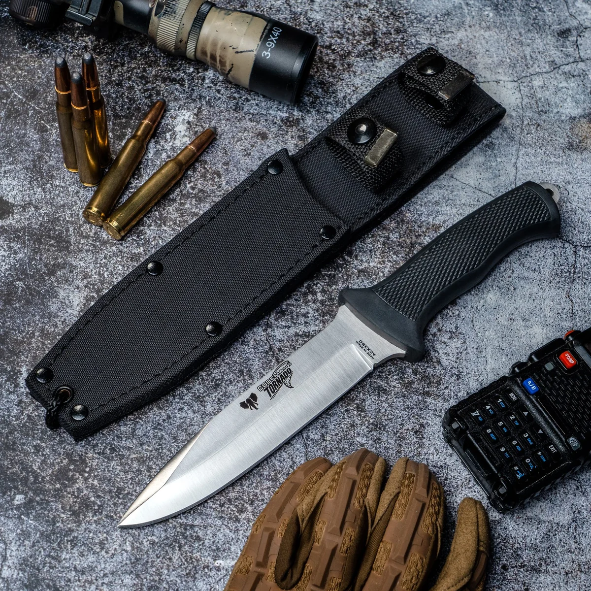 Cudeman Heavy Duty Rubber Survival Knife 177-H - Image 3