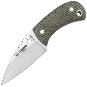 Cudeman 200-F Yoda Green Micarta w/ Leather Sheath
