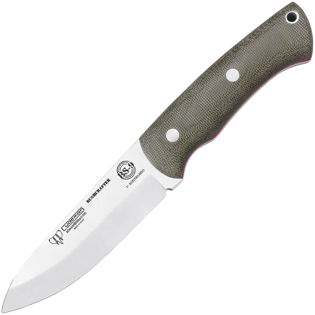 Cudeman BS9 Bushcrafter Green Micarta