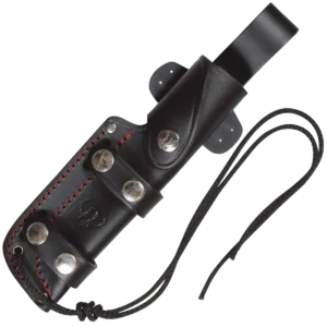 Alternative view of Cudeman BS9 Bushcrafter Black Micarta w/Kit