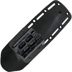 Alternative view of Cudeman Cadet Black w/Kydex Sheath