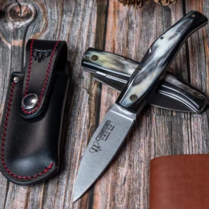 Alternative view of Cudeman Delta Bull Horn w/Sheath