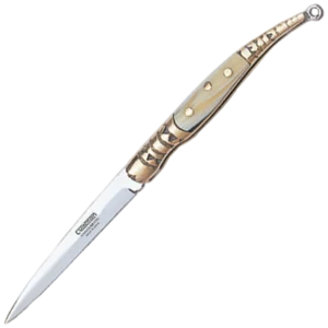 Cudeman X-Small Bull Horn Stiletto Pocket Knife