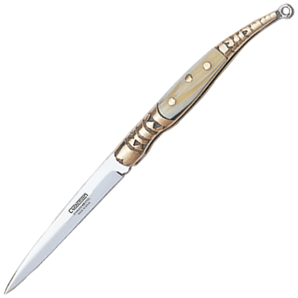 Cudeman X-Small Bull Horn Stiletto Pocket Knife