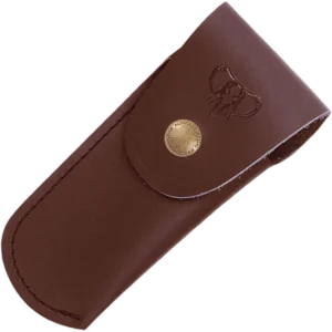 Alternative view of Cudeman Large Olive Wood Outdoor Pocket Knife w/Sheath