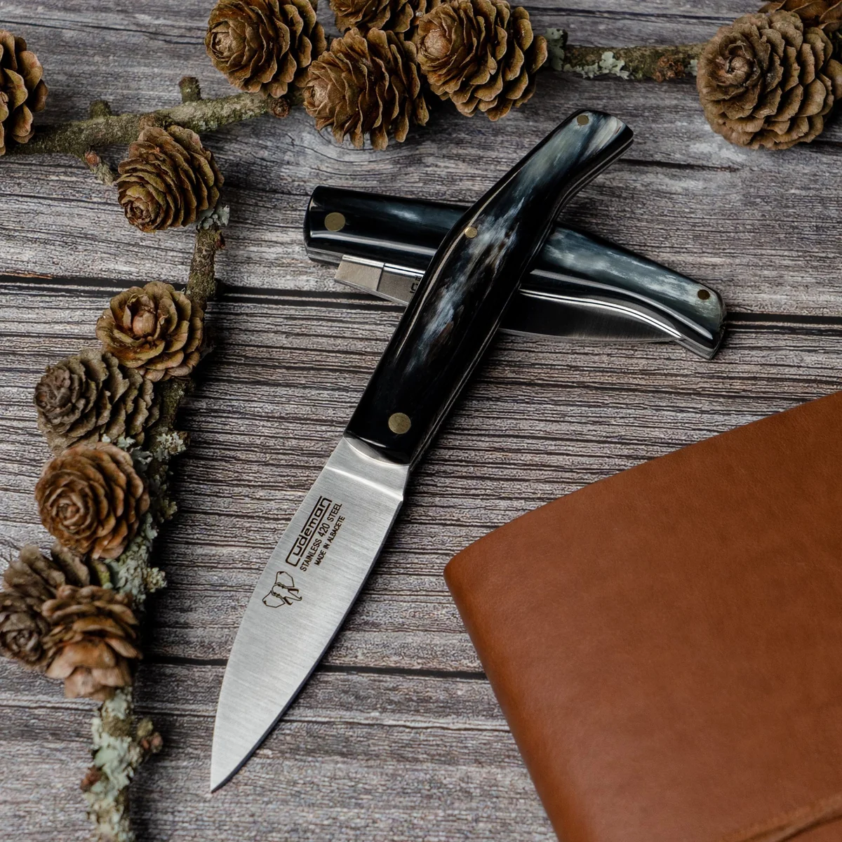 Cudeman 444-A Drop Point Folding Knife - Image 3