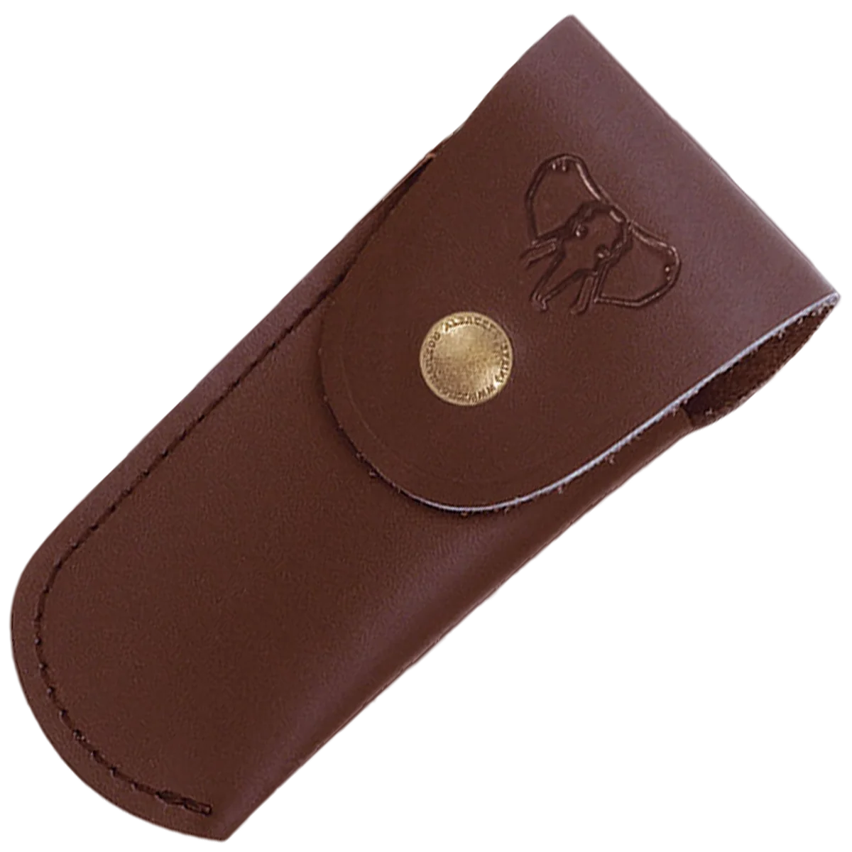 Cudeman Medium Olive Wood Outdoor Pocket Knife w/Sheath - Image 2