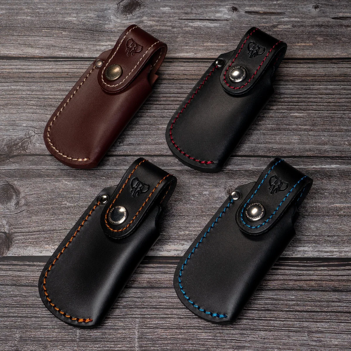 Cudeman Brown Leather Sheath - Image 2