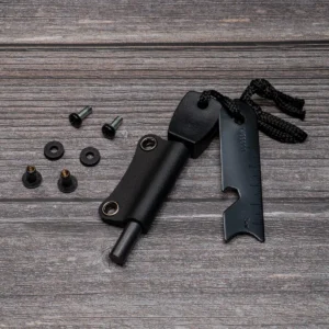 Alternative view of Cudeman Fire Starter & Kydex Adapter