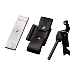 Cudeman Leather Loop & Accessories - Orange Stitching