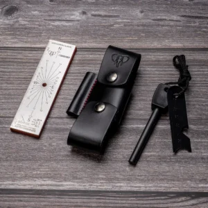 Alternative view of Cudeman Leather Loop & Accessories - Red Stitching