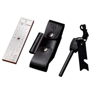 Cudeman Leather Loop & Accessories - Red Stitching