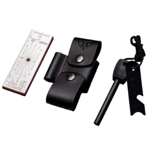 Cudeman Leather Loop and Kit - Red Stitching