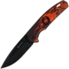 Oakleaf Folder - Black Blade, Orange Camo