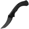Cold Steel 60 Series Black Sable Lockback Knife - Black Carbon Fiber