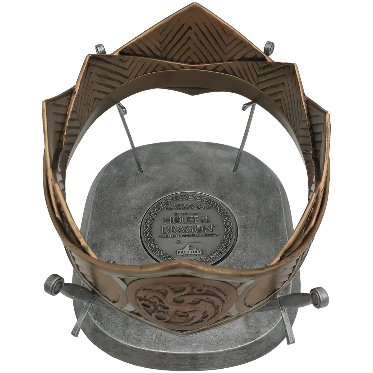 Factory Entertainment House of the Dragon - The Crown Of King Viserys Targaryen Limited Edition Prop Replica - Image 11