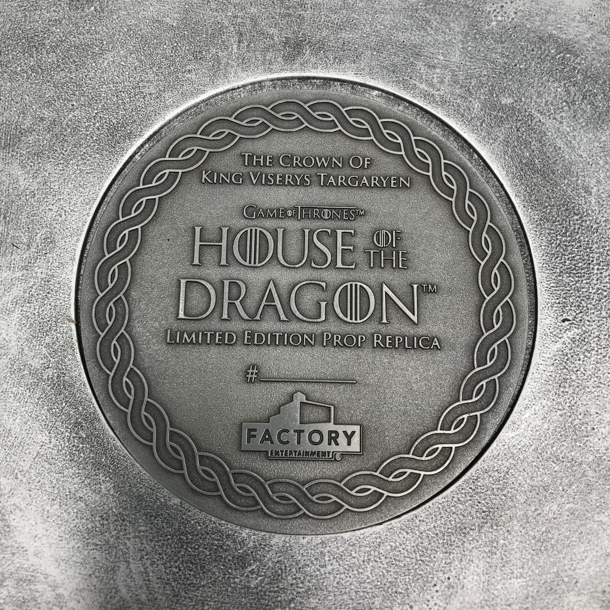 Factory Entertainment House of the Dragon - The Crown Of King Viserys Targaryen Limited Edition Prop Replica - Image 12