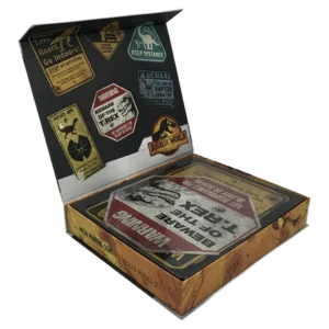 Factory Entertainment Jurassic World - Metal Warning Signs Scaled Prop Replica