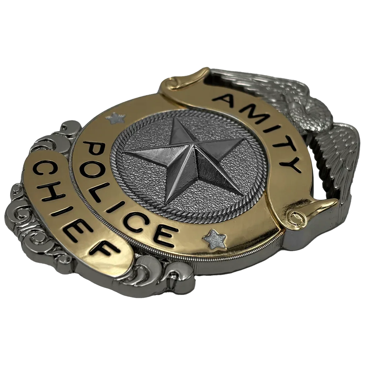 Factory Entertainment Jaws - Amity Island Police Chief Badge And Patch Limited Edition Prop Replica - Image 4