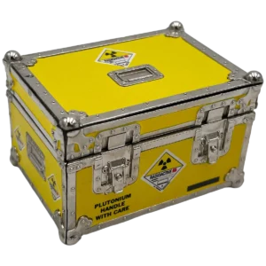 Alternative view of Factory Entertainment Back To The Future - Plutonium Case Scaled Prop Replica