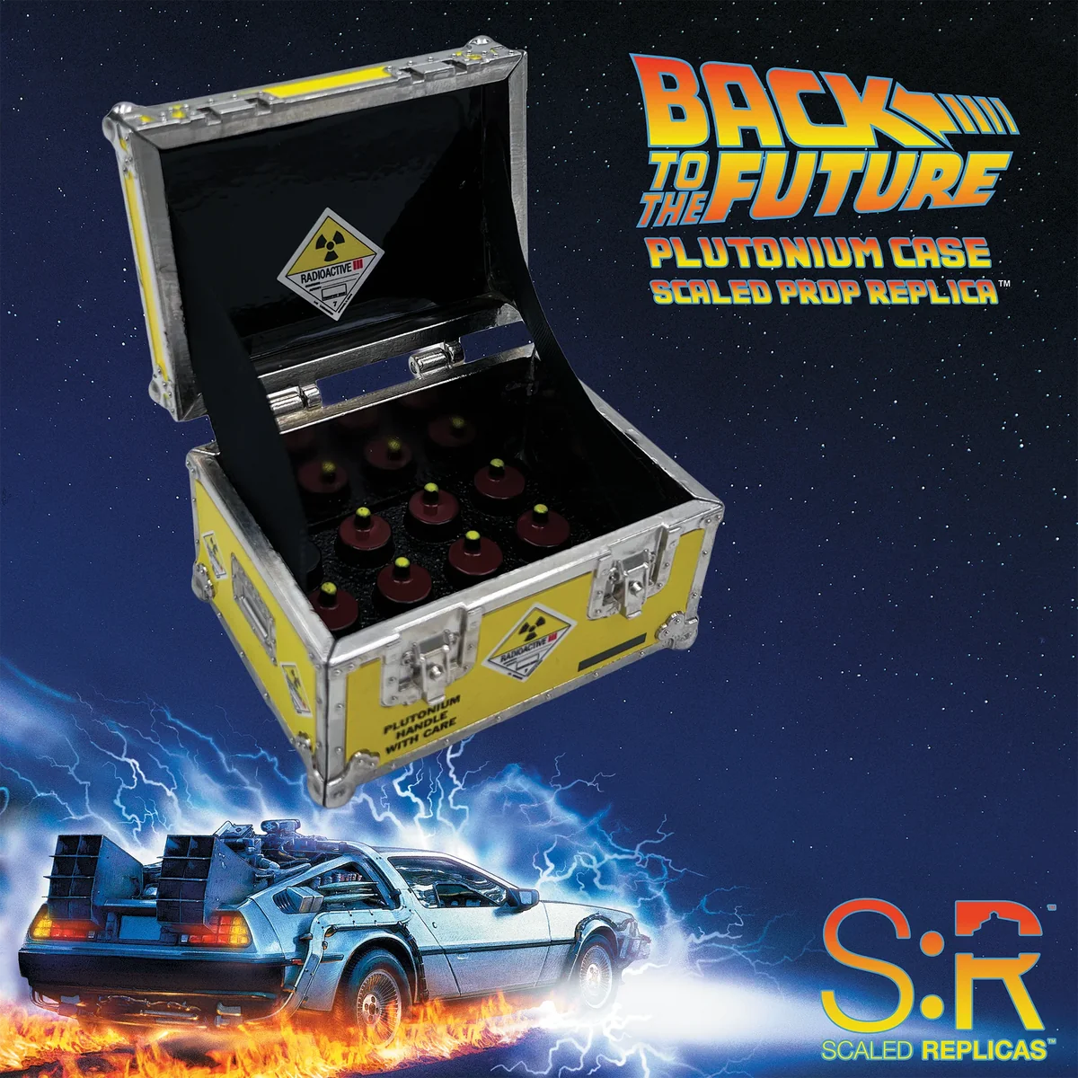 Factory Entertainment Back To The Future - Plutonium Case Scaled Prop Replica - Image 4
