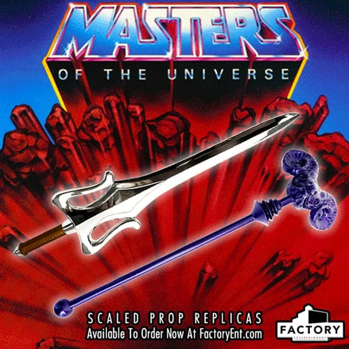 Factory Entertainment Masters of the Universe - Skeletor Staff Scaled Prop Replica - Image 4