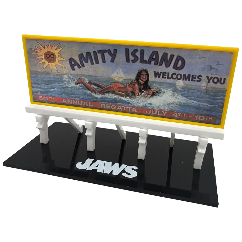 Factory Entertainment Jaws - Amity Island Billboard Scaled Prop Replica