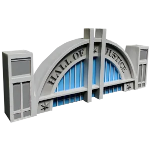 Alternative view of Factory Entertainment DC Comics - Hall Of Justice