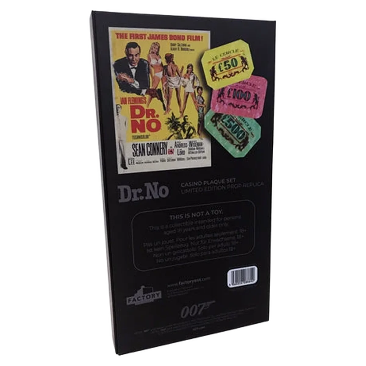 Factory Entertainment James Bond - Dr. No Casino Plaques Limited Edition Prop Replica - Image 8