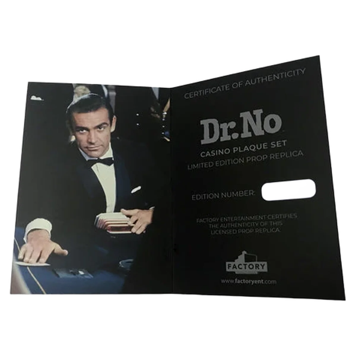 Factory Entertainment James Bond - Dr. No Casino Plaques Limited Edition Prop Replica - Image 10