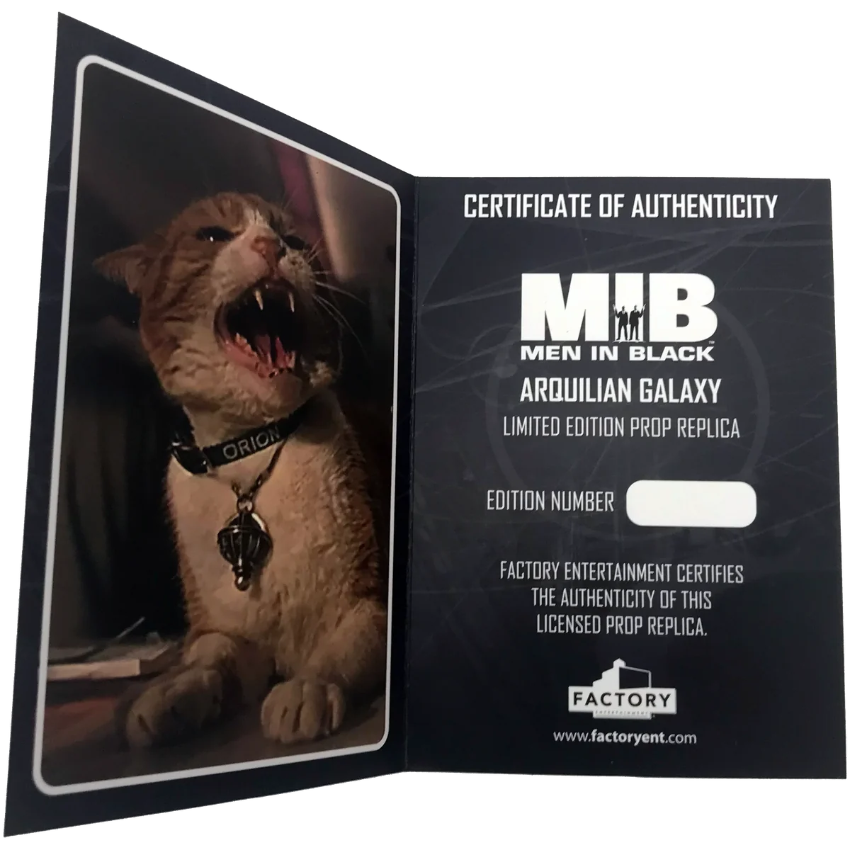 Factory Entertainment Men In Black - The Arquilian Galaxy Necklace Limited Edition Prop Replica - Image 9