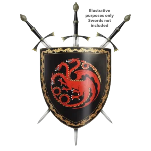 Alternative view of Valyrian Steel Game of Thrones - Targaryen Shield