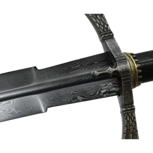 Alternative view of Valyrian Steel Dark Sister Sword Damascus