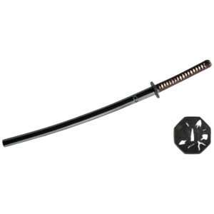 Alternative view of Bugei Armourer's Katana 30" Blade / 13" Handle