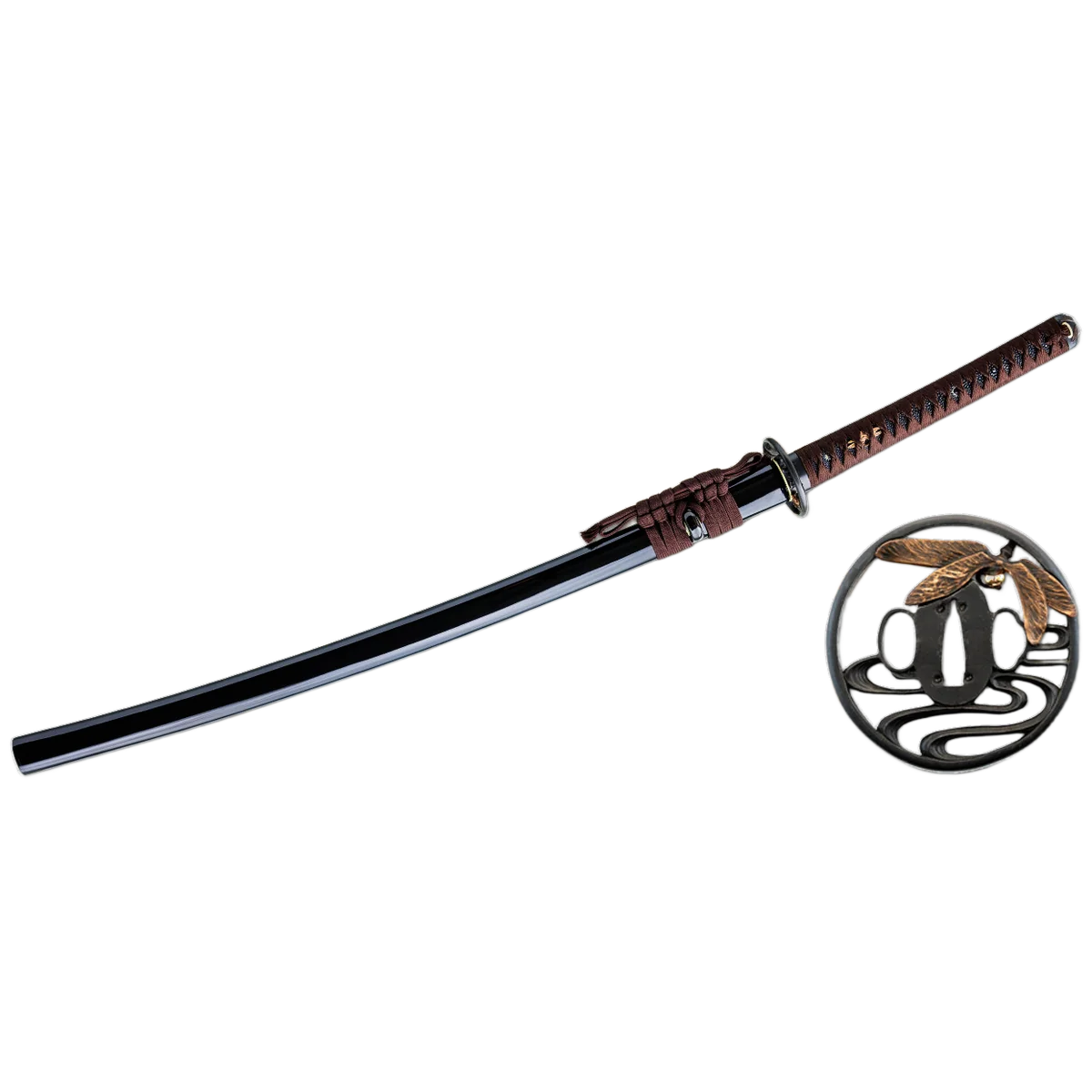 Bugei Dragonfly Katana with Bohi 28" Blade/12" Handle - Image 2