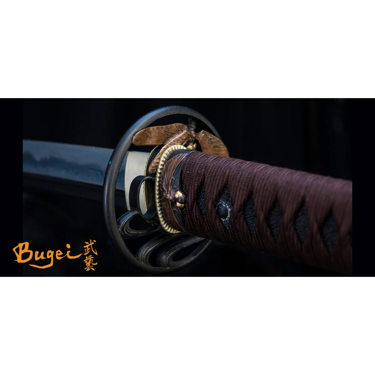 Bugei Dragonfly Katana with Bohi 28" Blade/12" Handle - Image 3