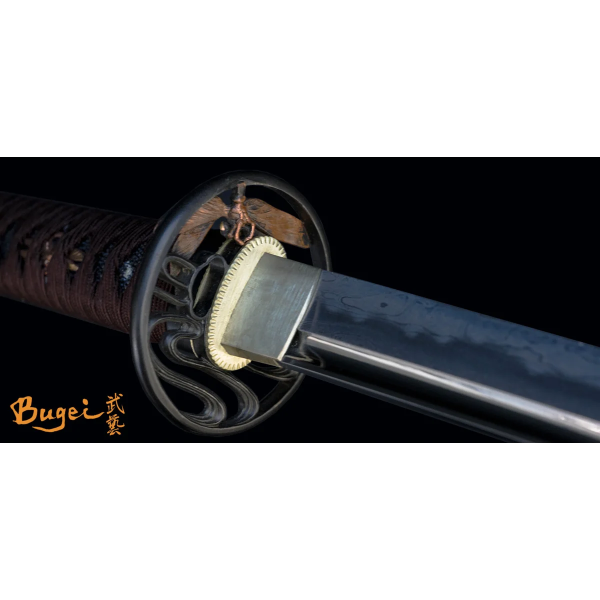 Bugei Dragonfly Katana with Bohi 28" Blade/12" Handle - Image 4