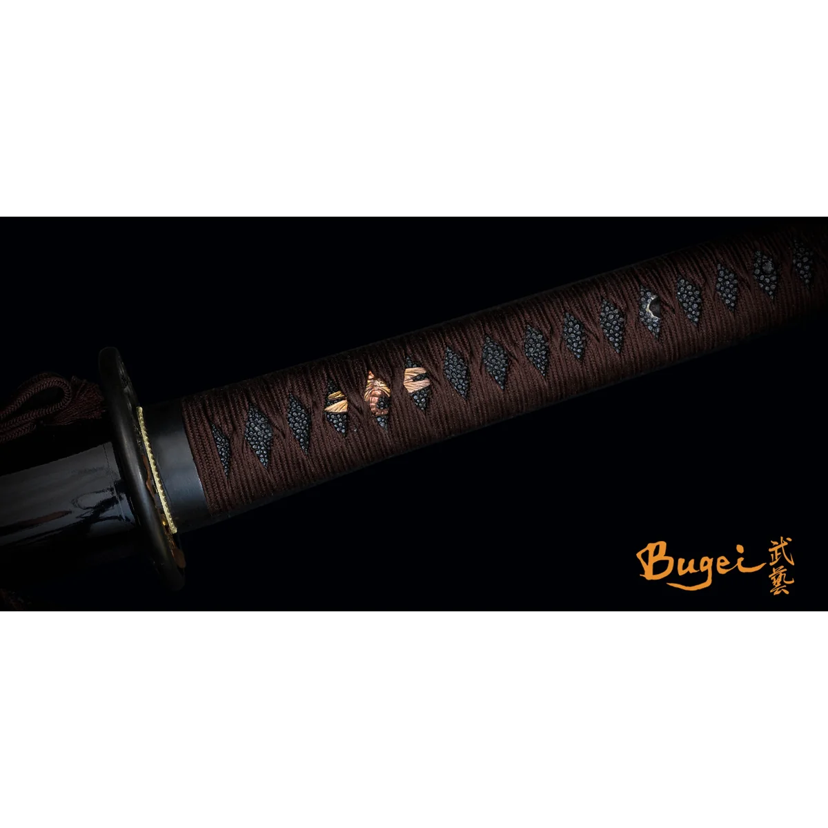 Bugei Dragonfly Katana with Bohi 28" Blade/12" Handle - Image 6