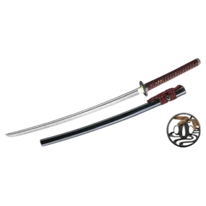 Bugei Dragonfly Katana with Bohi 29" Blade/13" Handle
