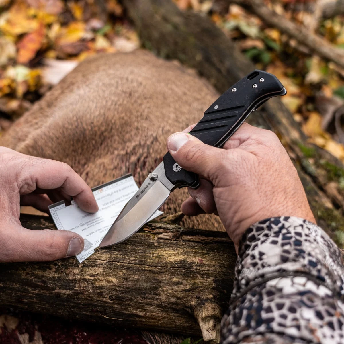 Cold Steel 3.5" Engage Clip Point Black G-10 Handle - Image 3